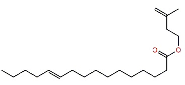 Isoprenyl 11-hexadecenoate